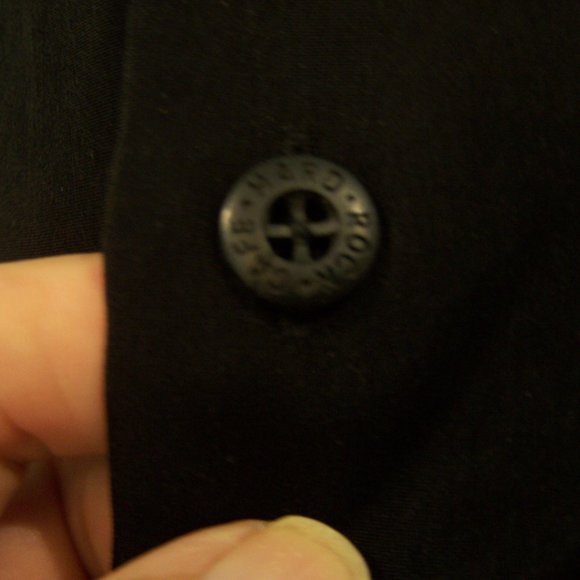 VTG HARD ROCK CAFE ATLANTA CAMP SHIRT S5062 - Picture 8 of 13